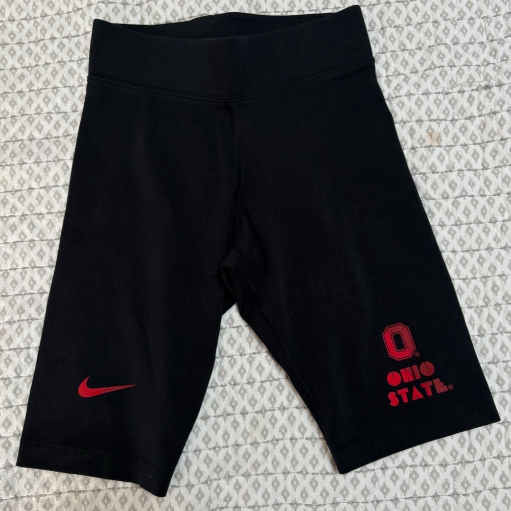 Ohio State Black Nike Bike Shorts Size XS New Condition‎